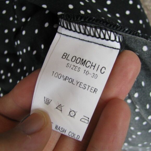 NWT BloomChic polka dot top 22/3X - Picture 6 of 8